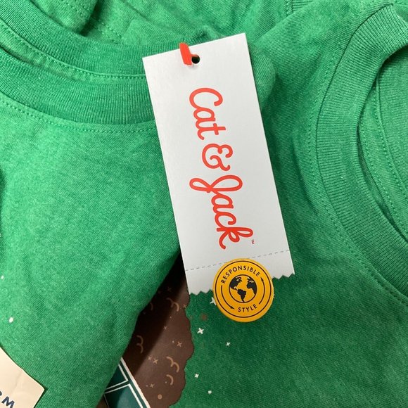 Cat & Jack x 7 Toddler Boys Long Sleeve T-Shirts Holiday Christmas Train 18M - Picture 5 of 10